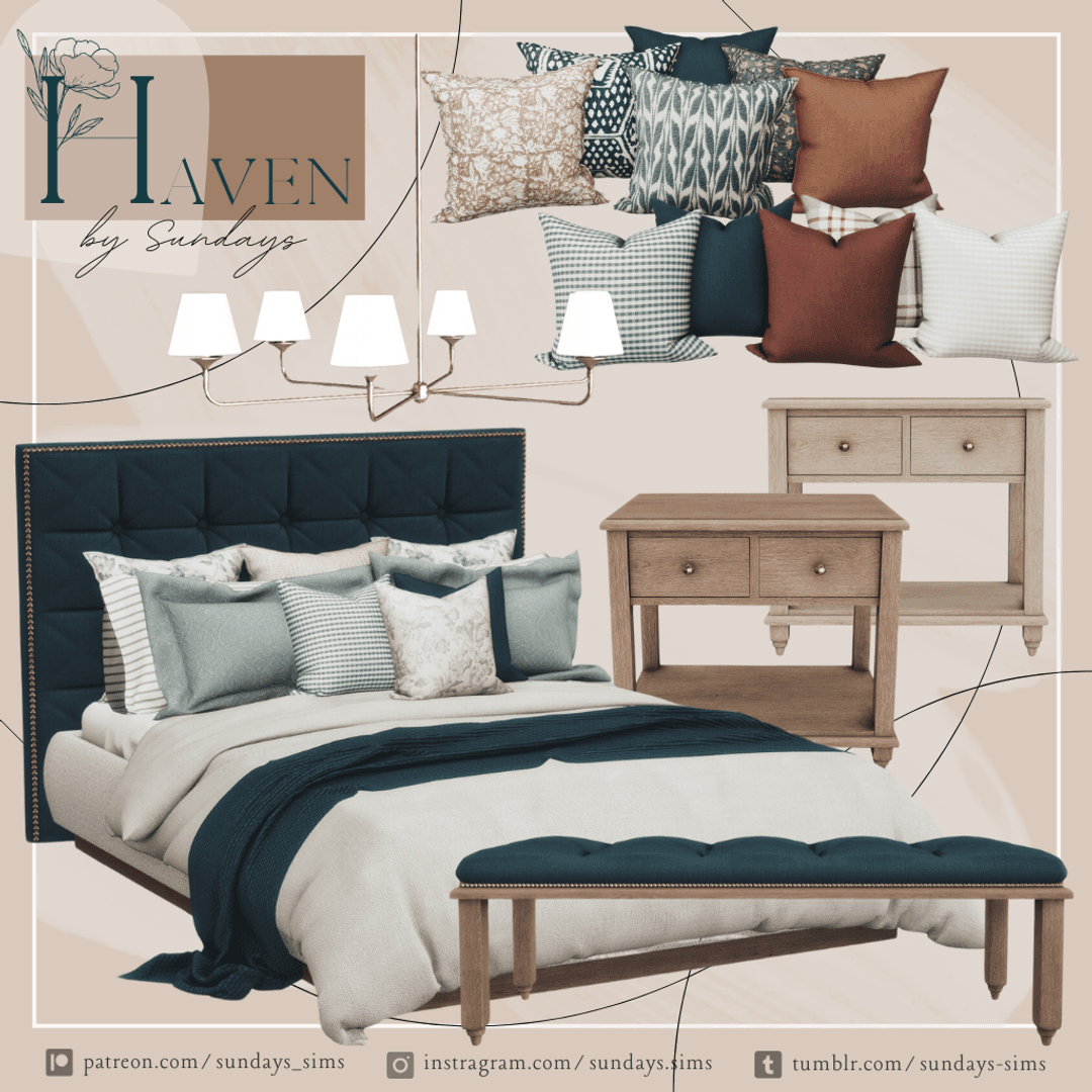 Скриншот мода Набор для спальни Haven Set